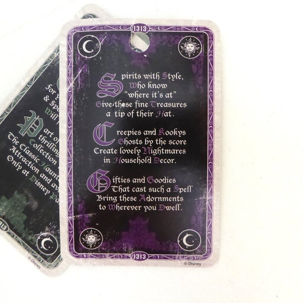 NEW 7” DISNEY HAUNTED MANSION WORKING GOTHIC HOURGLASS - Picture 13 of 13